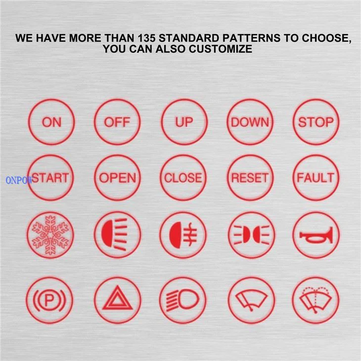 Customizable Push Button Switch